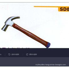 China Good Wood Handle Claw Hammer